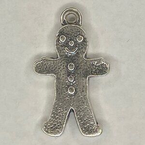 RETIRED James Avery Gingerbread Man Charm